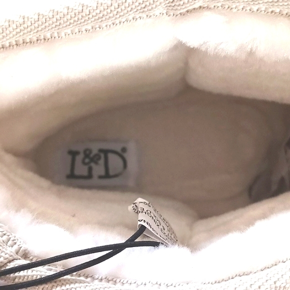 NWT Cute Girl's Cozy Multi-Color Faux Suede Boots Size 7 - Picture 14 of 15